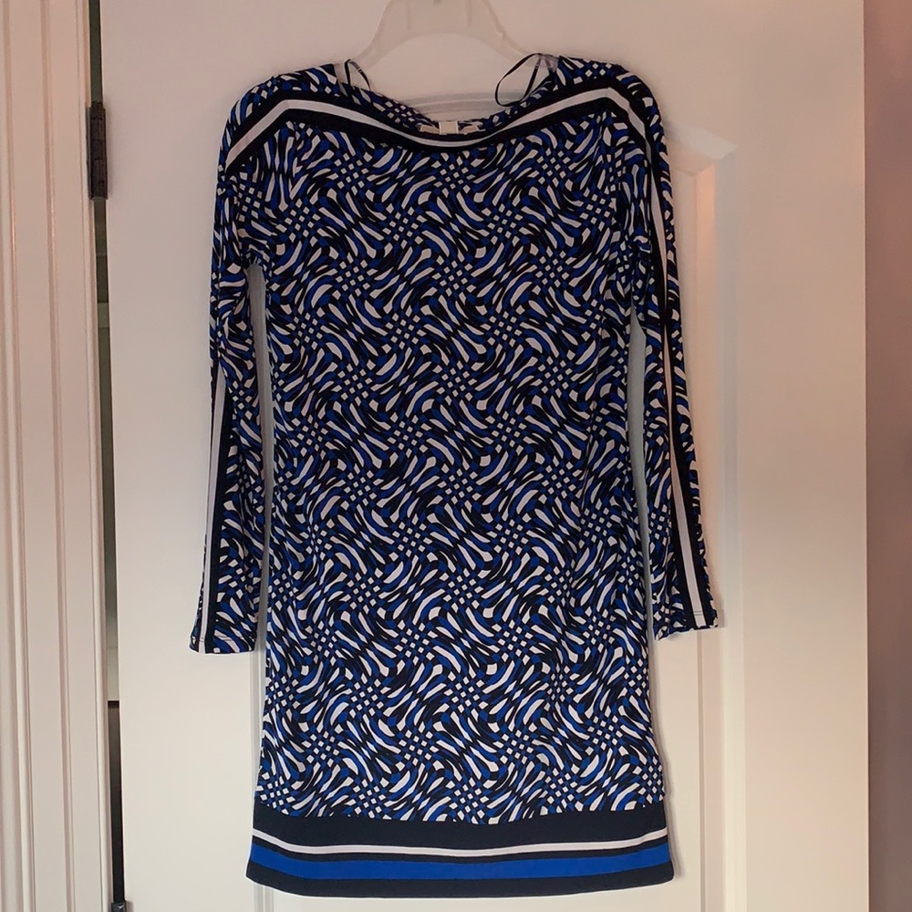 Cute Patterned Fitted Dress - Never Worn - image 1